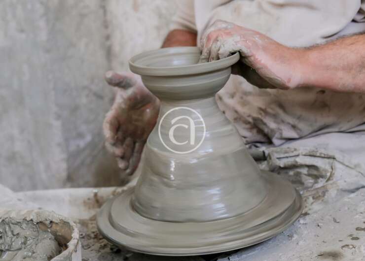 Lavorazione della ceramica artistica
