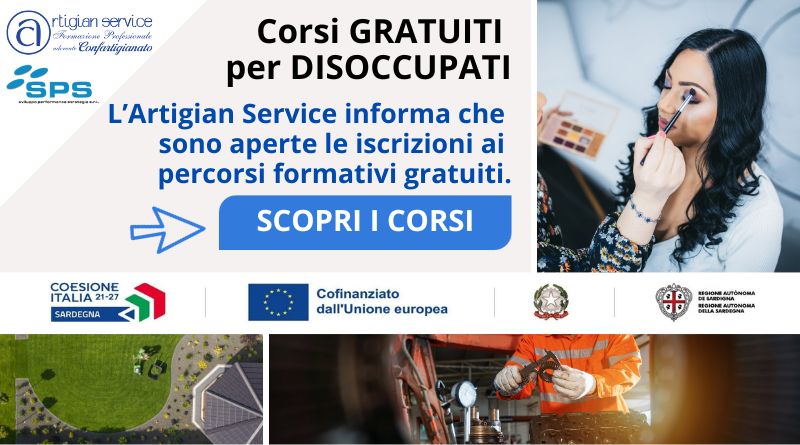 Corsi GRATUITI per DISOCCUPATI
